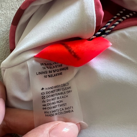 {Farm Rio} Brand New Striped Convertible Bikini Top - Picture 12 of 13